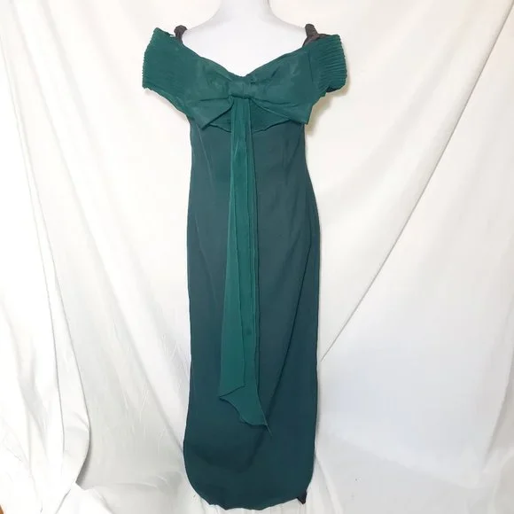 wedding dresses olive green Olive Green Satin Mermaid Bridesmaid Dresses – Lisposa main image 1